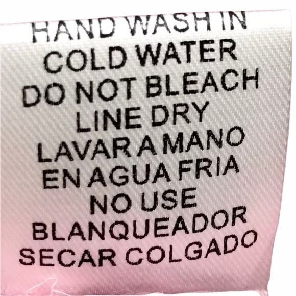 NEW ENTRO Ombre Turtleneck Sweater Sunset Stripe Drop Shoulders Pink Women's L - Picture 10 of 10